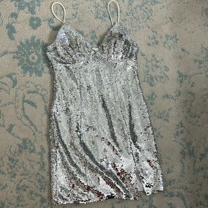 Princess Polly Sequin Mini Dress